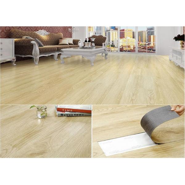 Quality Indoor 6''×36''×1.8mm Self Adhesive LVT Flooring for sale