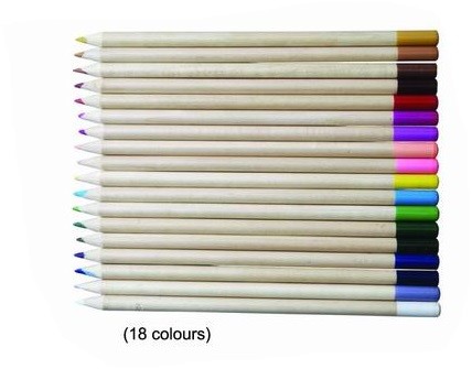 Quality Wood Artist Colouring Pencils , Exceptionally Brilliant Colored Pencil Sets for sale