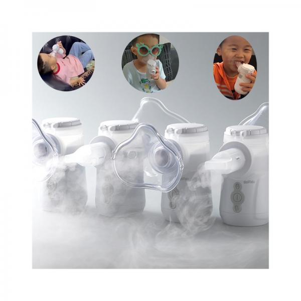 Quality Asthma Portable Medical Nebulizer Machine 2.5-3.5μm No Blockage Dual Channel for sale