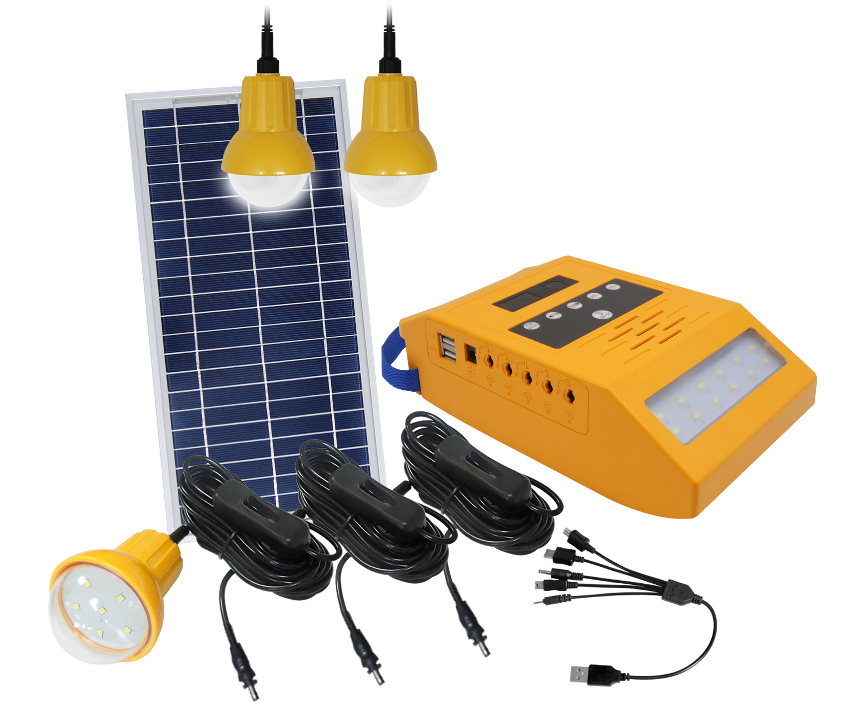 China Off Grid Solar Power System solar radio mobile solar charger solar power kit factory