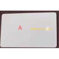 China Thermal Printable Pvc Blank Card Blank Cr80 54*85.6mm For Card Production factory