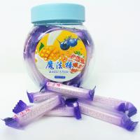 China Blueberry Flavor Healthy Compressed Candy / 4g * 70pcs * 30bottles HALAL ISO factory
