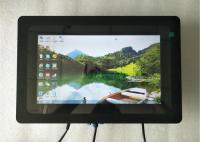 China 400 Nits LCD Multi Touch Screen Monitor 1366x768 PCAP Projected DC 12V 24V 10 Inch factory