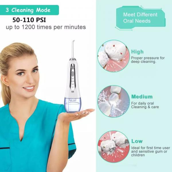Quality Oral Care H2Ofloss Water Flosser USB Charging 1400 Pulse/Min for sale