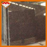China 14.5 Mpa Natural Tan Brown Granite Stone Tiles For Steps factory