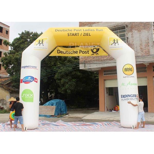 Quality Waterproof Custom Inflatable Arch -30 To 70 °C Applicable Temperature for sale