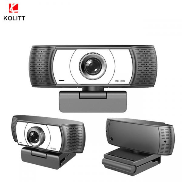Quality Plug And Play USB Webcam Full HD 1080p 30FPS Fixed Focus Glass Lens for sale