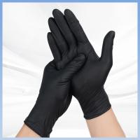 China Strong Disposable Nitrile Tattoo Artist Gloves Textured Disposable Gloves factory