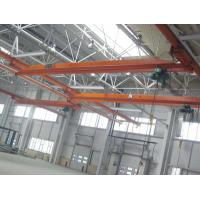 China Steel Box Type Single Girder Underslung Crane Electric Travelling Single Beam Bridge factory