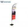 China Promotion Custom Flag Banners Extensive Waterproof Washable Glossy Surface factory