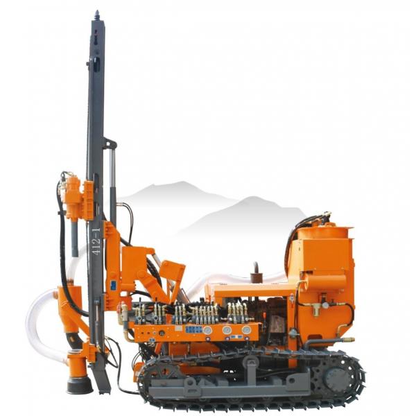 Quality 20m Blast Hole Drill Rig , Crawler Mounted Drilling Rig For Industrial for sale