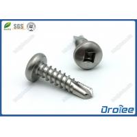 China 304 / 18-8 Stainless Steel Square Pan Head Self Drilling Tek Screw factory