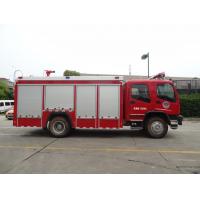 Quality ISUZU Rapid Response Gas RC Fire Truck Red Color For Emergency Rescue for sale