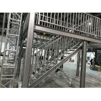 china High Strength Metal Steel Structure Building Platform Luminate Glass Exterior