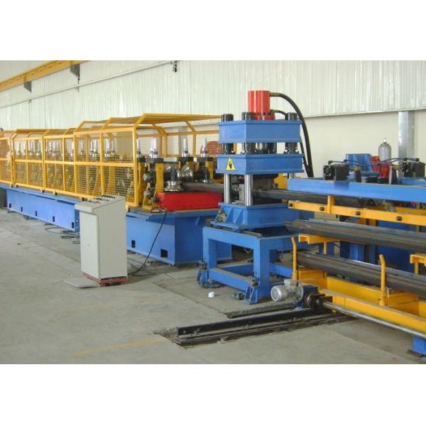 Quality High Speed Steel Roller Forming Machine , Highway Guardrail Roller Forming for sale