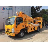 China Isuzu 98HP Straight Boom Aerial Work Platform Truck for sale