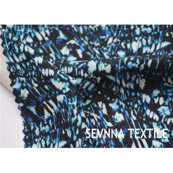 Quality Transfer Print Recycled Polyester Fabric Bralette Style 152cm Width for sale