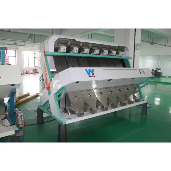 Quality 7 Chutes Buckwheat Color Sorter 448 Channels Automatic Colour Sorting Machine for sale