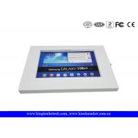 China White Metal Secure Ipad Kiosk Enclosure For The Galaxy Tab 10.1 Inch factory