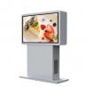 China 75 inch Outdoor Touch Screen Kiosk / Android Based Standing Digital Signage factory