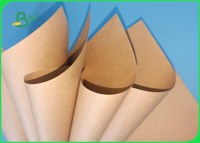 80gsm High bursting resistance food grade brown kraft paper for food packing