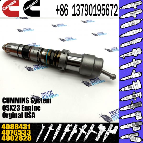 Quality 4088431 Genuine Diesel Engine Common Rail QSX15 Fuel Injector 4076533 4902827 4062090 4077076 for sale