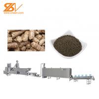 China SUS304 Fish Feed Extruder 160kg/H Floating Fish Pellet Machine factory