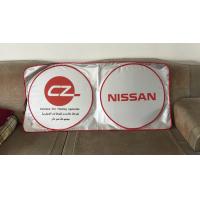 China High Quality Car Sun Shade, Sliver Coating Cloth, Customized Advertising for sale
