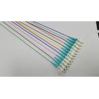 Quality Customized MM LC/PC 0.9mm Simplex Fiber Optic Cable Pigtail for sale