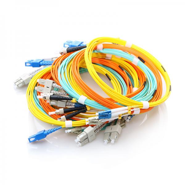 Quality 3 Meter SC APC Patch Cord Single Mode Simplex 9/125 Armored for sale