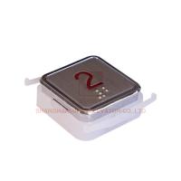 China Mitsubishi Elevator Push Button With Stainless Steel Word Slice factory