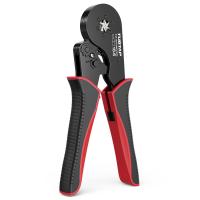 Quality CE Aluminum Wire Crimper Tool Hexagonal Practical Black Red Color for sale