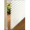 China Manual 100% polyester Shangri-la roller blinds for windows with aluminum headrail,toprail factory