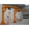 China Rotary 360 Degree Swing Arm Crane / 5 Ton Free Standing Cantilever Jib Crane factory