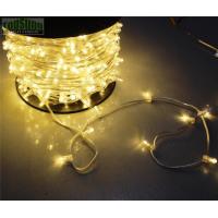 China 100m spool crystal warm white clip string 666 led Christmas decorative lights strings factory