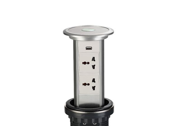 Ip44 High Safety Kitchen Counter Pop Up Outlet Fggp Vertical