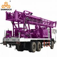 China Truck Mounted Water Well Drill Rig With Compressor 1000m Water Borehole Drilling Equipment for sale