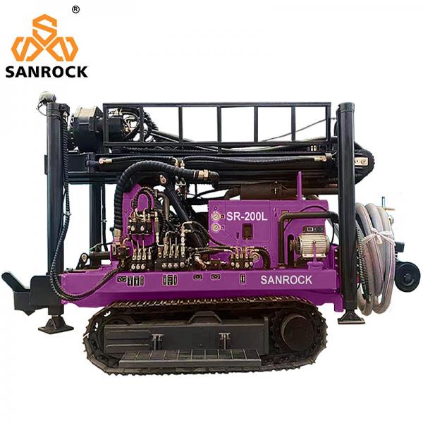 Quality 73KW Diesel Engine Water Well Drilling Machine Hydraulic Borehole Water Well for sale