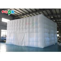 China 8x8x5m Inflatable Garden Tent Led Outdoor Inflatable Marquee Tent Rentals factory