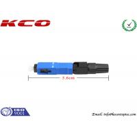 Quality SC / UPC Drop Cable Fiber Optic Quick Connector Fast Connect FC LC SC Customized for sale