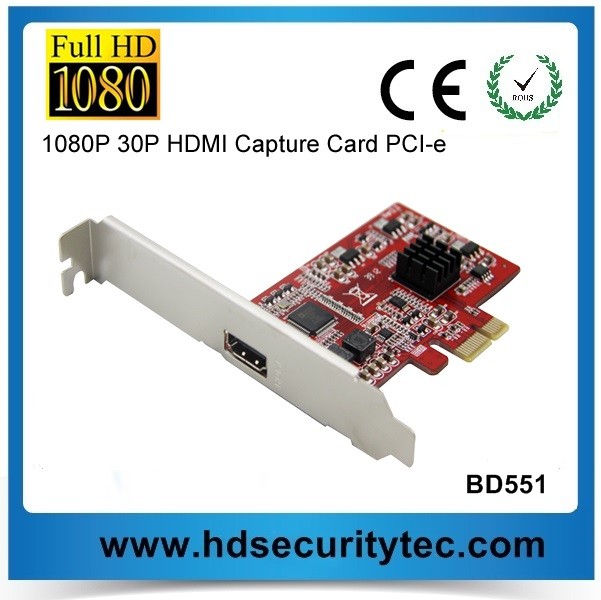 China Video Capture Card HD HDMI Game Video Capture Card for HD Video Audio To PCI-e high quality,good price for sale
