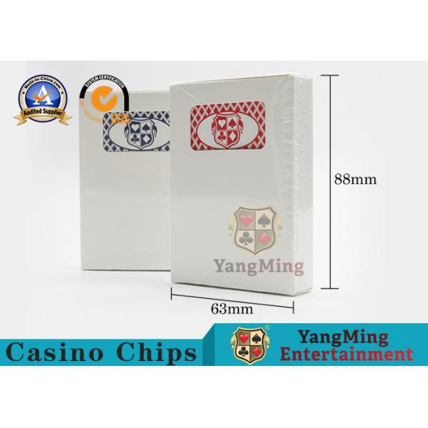 Quality Original Entertainment Poker Playing Cards PVC Plastic Waterproof Gambling Table for sale