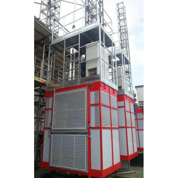 Quality SC200/200G shaft lift building hoist with hot galvanized Material Building for sale