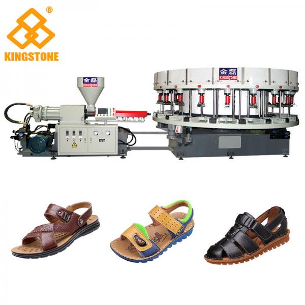 Quality Automatic Sneaker Direct Injection PVC Shoes Making Machine Single Color for sale