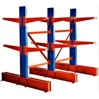 China Long Pipes Adjustable Cantilever Racking System For Industrial Warehouse factory