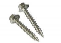China Stainless Steel Metal Screws Thread Cutting Hex Washer Head Type 17 Screw factory