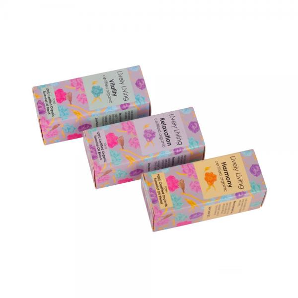 Quality Rectangle Cosmetic Paper Box Packaging Essential Oil Skincare Products for sale