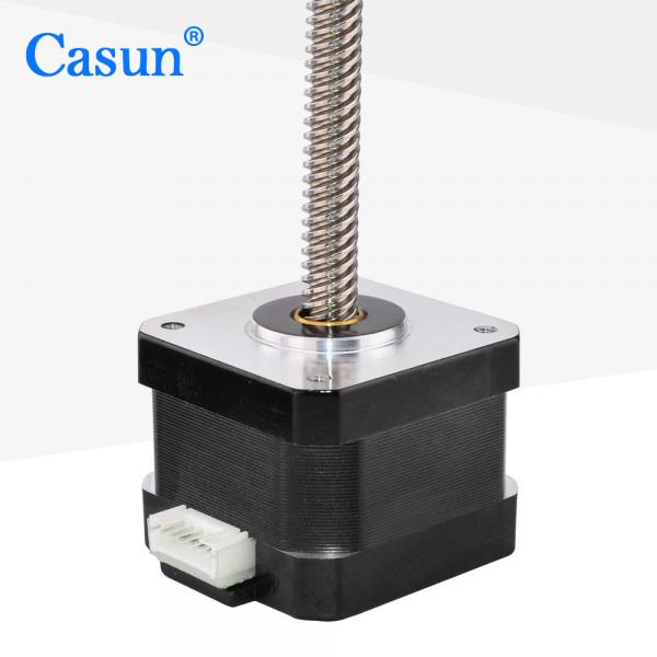 Quality 0.4A 12V Casun Nema 17 Non Captive Stepper For CNC Machine ROHS for sale