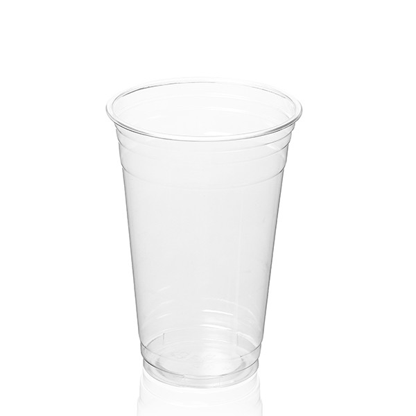 Quality 20OZ CLEAR PET CUP WITH 98MM LID 610ML DISPOSABLE PET CUP for sale