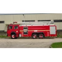 Quality HOWO Diesel Water Tower Fire Truck 6x4 Manual Transmission Type for sale